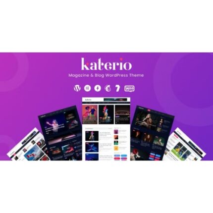 Katerio - Magazine & Blog WordPress Theme