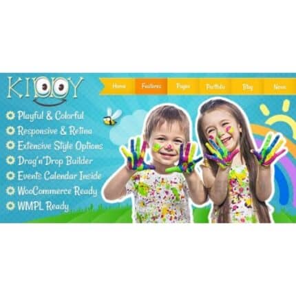 Kiddy - Children WordPress theme