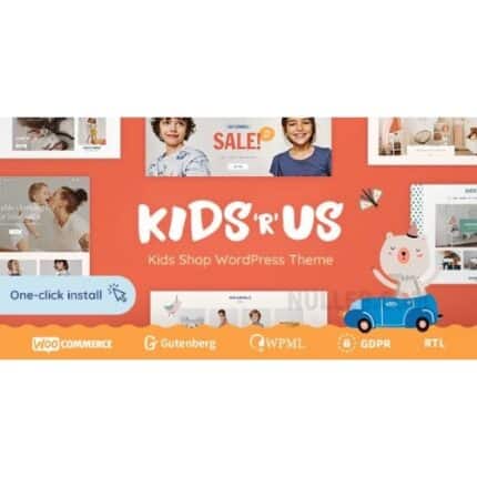 Kids R Us - Toy Store and Children Clothes Shop Theme