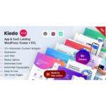 Kiedo - App & SaaS Software Landing WordPress Theme
