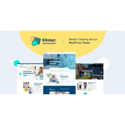 Klinixer - Cleaning Services WordPress Theme + RTL