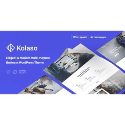 Kolaso - Modern Multi-Purpose WordPress Theme