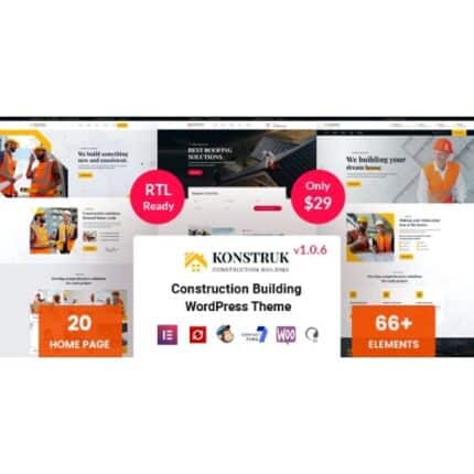 Konstruk - Construction WordPress Theme