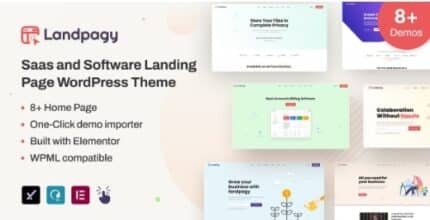 Landpagy - Multipurpose Landing page WordPress Theme