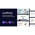 LandPress - Marketing Landing Page Elementor WordPress Theme
