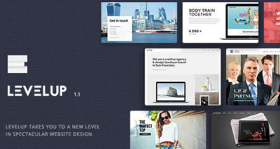 LEVELUP – Responsive Creative Multipurpose WordPress Theme