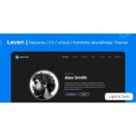 Leven - Resume WordPress Theme
