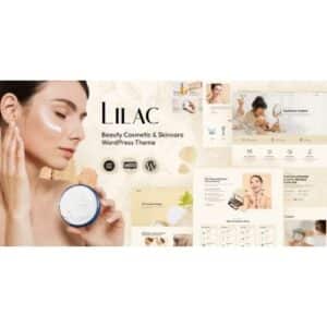 Lilac Beauty Cosmetics Shop WordPress Theme