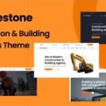 Limestone - Construction Building WordPress Theme