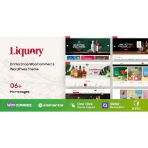 Liquory Drinks Shop WooCommerce Theme