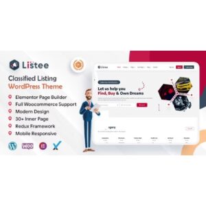 Listee Classified Ads and Listing Directory WordPress Theme