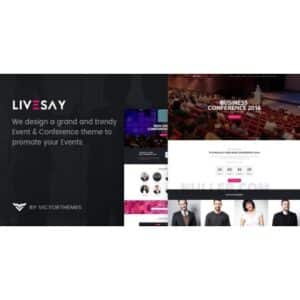 Livesay Event & Conference WordPress Theme
