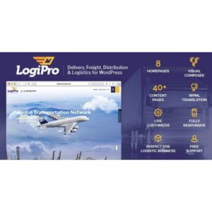 LogiPro Delivery, Freight, Distribution & Logistics for WordPress