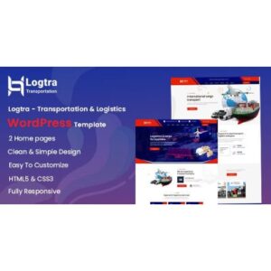 Logtra Transportation & Logistics WordPress Theme