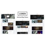 Loren - Personal Minimal WordPress Theme