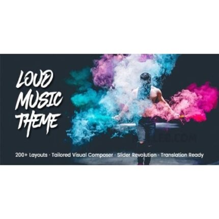 Loud - A Modern WordPress Theme for the Music Industry