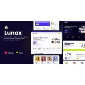 Lunax Digital Marketing Agency & SEO WordPress Theme | Technology