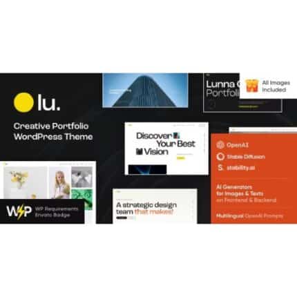 Lunna - Portfolio Theme
