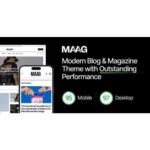 Maag - Modern Blog & Magazine Theme with Outstanding Performance