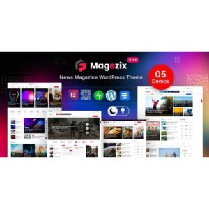 Magezix Newspaper & Magazine WordPress Theme