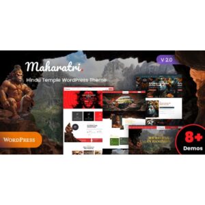 Maharatri Hindu Temple WordPress Theme