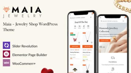 Maia – Jewelry Shop WordPress Theme
