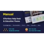 Manual - Documentation, Knowledge Base & Education WordPress Theme