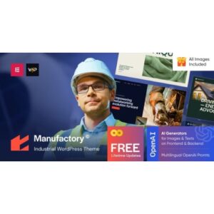 Manufactory Industrial WordPress Theme