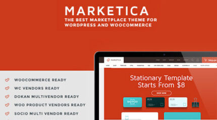 Marketica – eCommerce and Marketplace – WooCommerce WordPress Theme