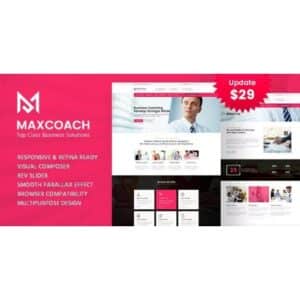 Maxcoach Business Consulting WordPress Theme