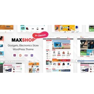 MaxShop Electronics Store Elementor WooCommerce WordPress Theme (9+ Homepages, 2+ Mobile Layouts)