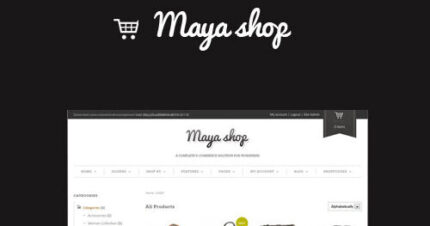MayaShop – A Flexible Responsive e-Commerce Theme