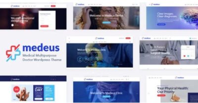 Medeus Medical Multipurpose Doctor WordPress Theme