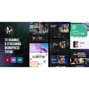 MediaFlex TV Channel & Streaming WordPress Theme