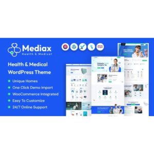 Mediax Health & Medical WordPress Theme