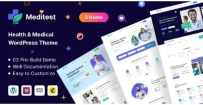Meditest Health & Medical WordPress Theme