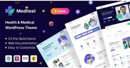 Meditest - Health & Medical WordPress Theme