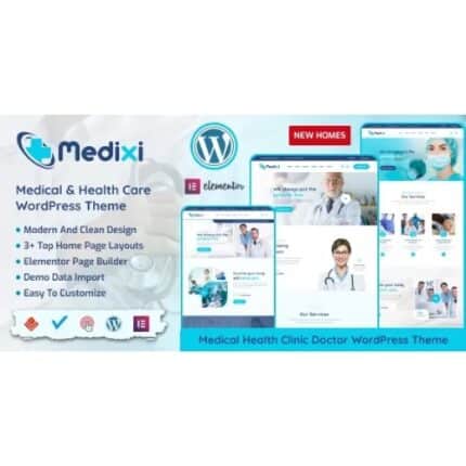 Medixi - Doctor & Medical Care WordPress Theme
