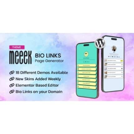 Meeek - Bio Links Builder Theme
