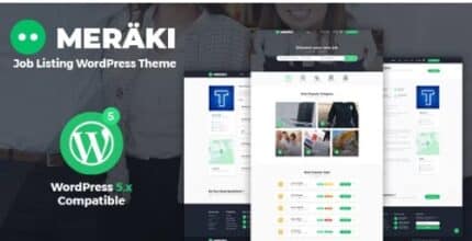Meraki - Job Board WordPress Theme