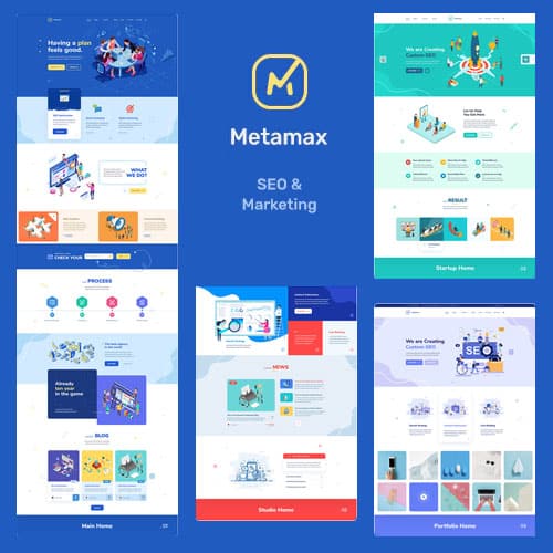 MetaMax – SEO and Marketing WordPress Theme MetaMax – SEO and Marketing WordPress Theme - Image 1