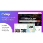 Meup - Event Marketplace WordPress Theme