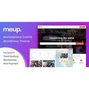 Meup Event Marketplace WordPress Theme