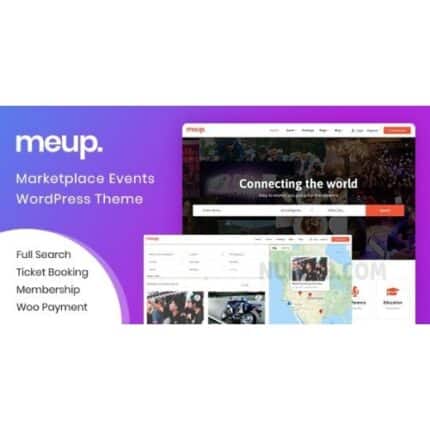 Meup - Event Marketplace WordPress Theme