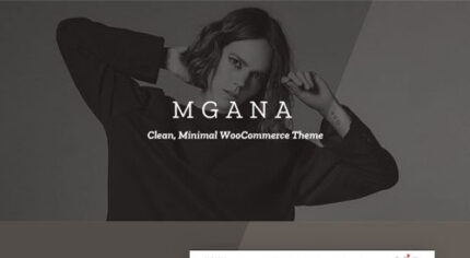 Mgana – Clean, Minimal WooCommerce Theme