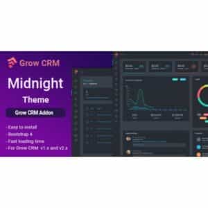 Midnight – Grow CRM Dark Theme – Addon