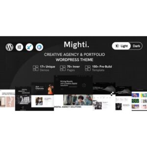 Mighti Creative Agency & Portfolio WordPress Theme