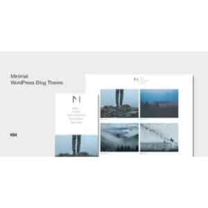 Miniblog Multipurpose, Minimal WordPress Theme