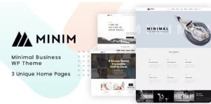 Minim - Minimal WordPress Theme