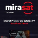 Mirasat – Internet Provider and Satellite TV WordPress Theme